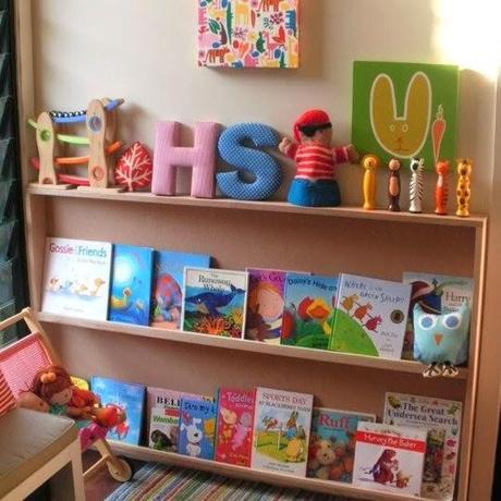 Frontal bookshelf, la libreria a misura di bambino