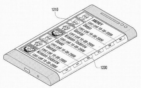 contacts list Come si utilizza uno smartphone con display con bordi arrotondati? Ce lo spiega Samsung