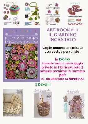 Con l'art-Book IL GIARDINO INCANTATO tre doni in formato pdf e un altro dono in busta con l'Art-Book!