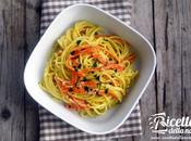 Spaghetti zafferano carote