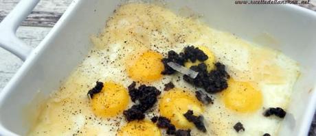 ricetta uova quaglia tartufo