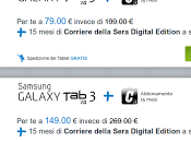 Samsung Galaxy promozione partire euro grazie Corriere della Sera