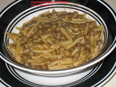 pasta e lenticchie