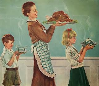 Thanksgiving Day by Norman Rockwell