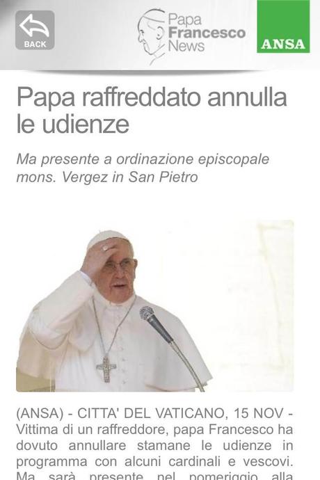 Papa Francesco News
