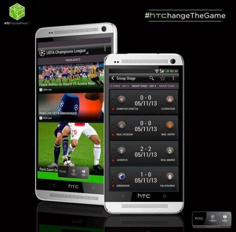  Android   HTC FootballFeed, per gli amanti della Champions ed Europa League!