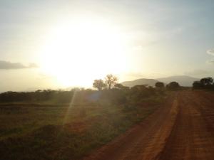 tramonto sullo tsavo est