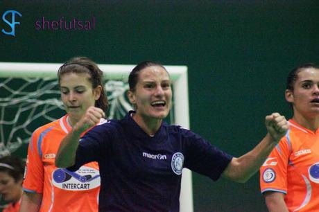 Acquedotto-Olimpus Calcio a 5 femminile - gol di Sergi (tripletta)