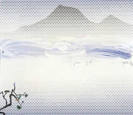 Roy Lichtenstein Landscape in Fog 1996