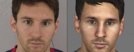 FIFA 14 - I volti dei giocatori del Barcellona a confronto