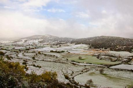 FOTO: Neve sul Gargano 2013 - Monte Sant'Angelo e Foresta Umbra