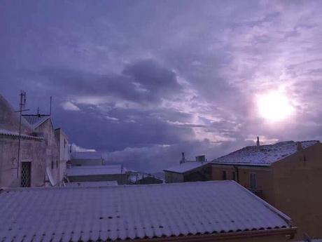 FOTO: Neve sul Gargano 2013 - Monte Sant'Angelo e Foresta Umbra