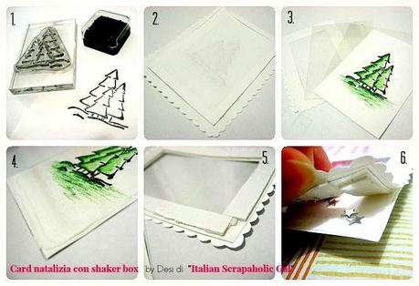 Tutorial: Card natalizia con Shaker box