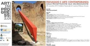 Cosenza Paesaggio e Arte Contemporanea Dalla progettazione alla valorizzazione