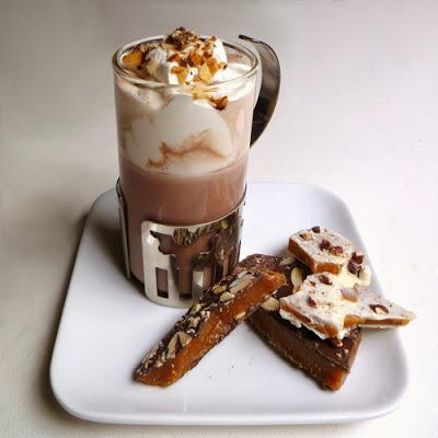 HOT SPIKED CHOCOLATE