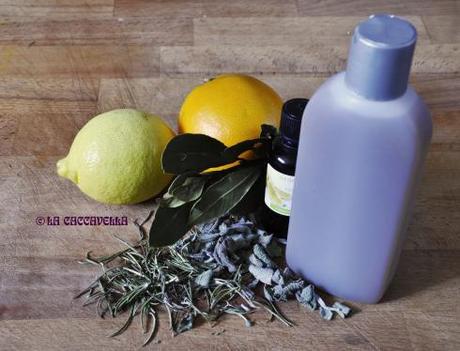 tonico, tonic, viso, face, astringente, natural, homemade, cosmetici fatti in casa, spignatto, aceto di mele, vinegar, infuso, salvia, sage, rosmarino, rosemary, agrumi, citrus