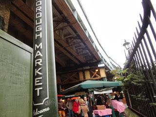 Borough Market, il mercato del cibo a Londra! All'ombra dello Shard...