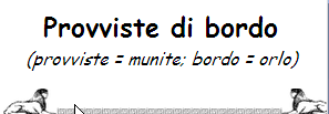 Nel falso senso della parola