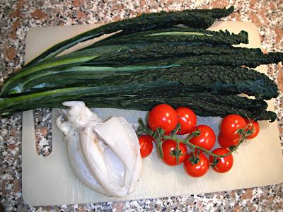 Zuppa toscana di cavolo nero al profumo di mare