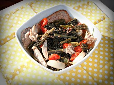 Zuppa toscana di cavolo nero al profumo di mare