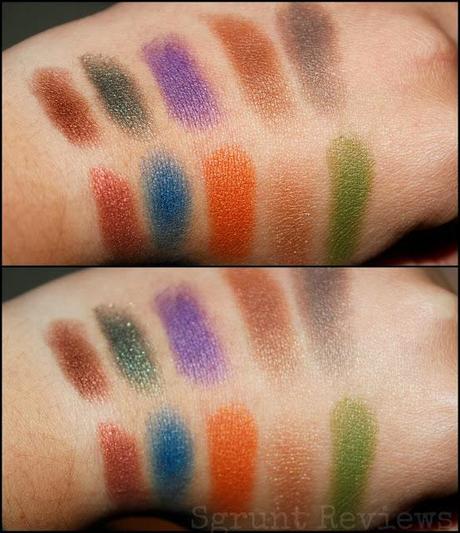 Makeup Delight palette - Neve Cosmetics (swatches)