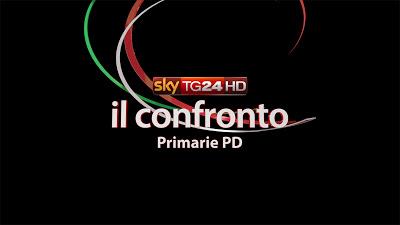 Primarie PD: applausometro e gradimento in tempo reale fra le novità del Confronto di venerdì su Sky TG24