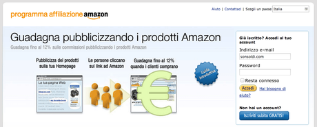 Affiliazione Amazon come dove e quanto si guadagna?