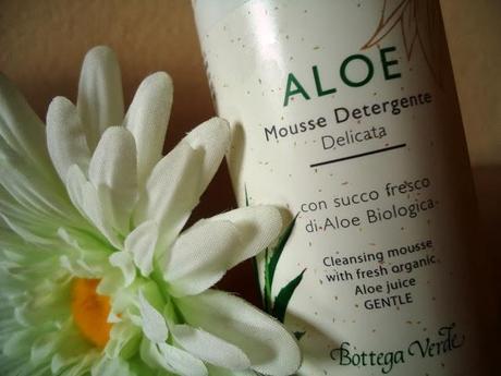 beauty review - aloe mousse by bottega verde