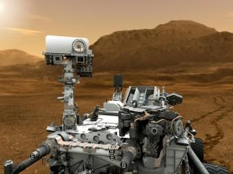 Riproduzione artistica del rover Curiosity. CREDIT: NASA/JPL-Caltech