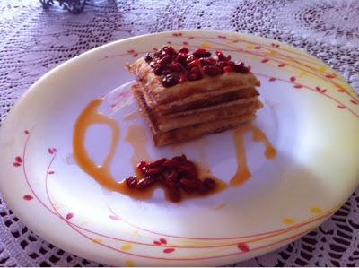 Pancakes con bacche di goji