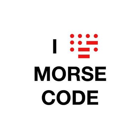 I Heart morse code