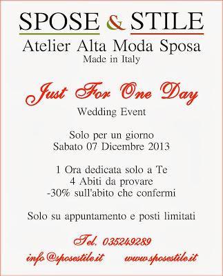 SPOSE & STILE... JUST FOR ONE DAY -30%