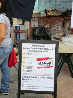 Il MeetUp di San Giorgio del Sannio al M5S Village di Mondragone (CE)