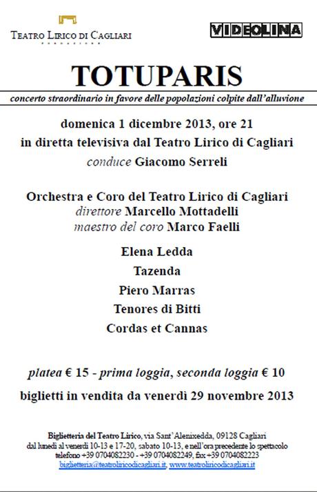 Concerto di sardi per i sardi