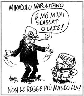 vignetta-Berlusconi, c'hai scassato 'o cazz