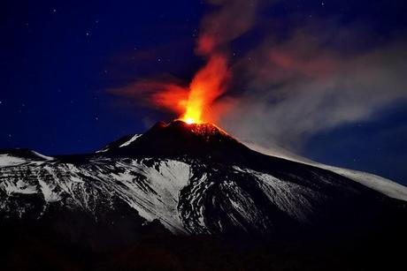 18° PAROSSISMO VULCANO ETNA - GUARDA L'ERUZIONE IN DIRETTA