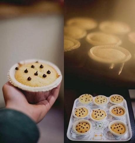 FridayProject - Muffin con gocce di cioccolato FridayProject - Muffin con gocce di cioccolato