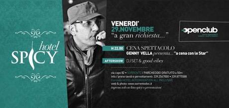 29/11/2013 Hotel Spicy Sorrento Presenta Jenny Vella Live