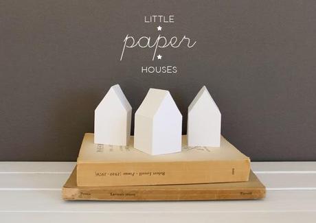 Little paper houses