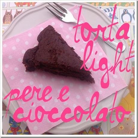 torta light cioccolato