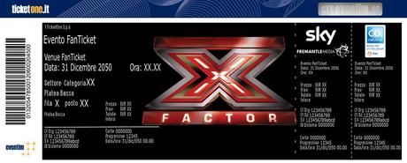 Dalle 14 parte vendita online dei biglietti per la finalissima di X Factor