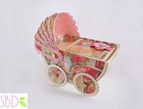 Bomboniera Carrozzina - Birth Party Favor Pram