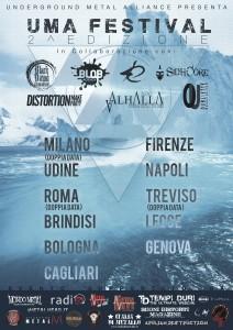 II Edizione dell’Uma Fest: l’Underground Metal Alliance con 14 concerti in giro per l’Italia