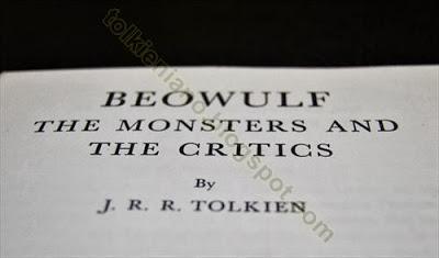 Beowulf: the monsters and critics, edizione 1958 appartenuta al prof. John Leyerle