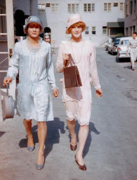 Tony Curtis & Jack Lemmon in A qualcuno piace caldo