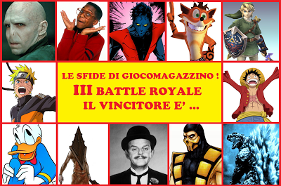 Le Sfide di GiocoMagazzino! Terza Royale Battle: Il Vincitore E'....