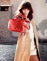 Alexa Chung: E' il nuovo volto per la Campagna P/E 2014 di Longchamp