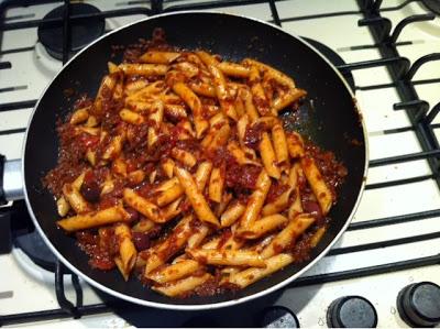 Penne di Kamut con pomodori secchi