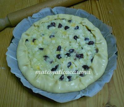 Crostata di Cavolfiore e Olive