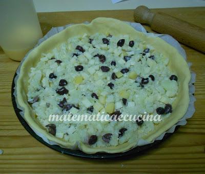 Crostata di Cavolfiore e Olive